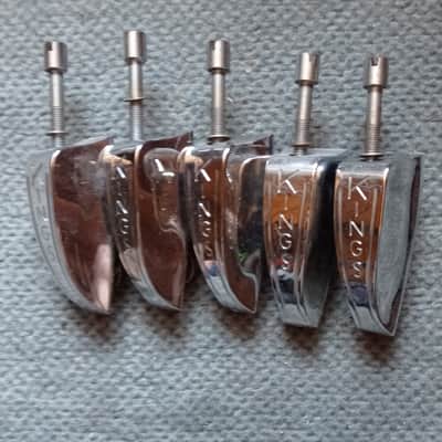Tromsa Kings 60s-70s - Vintage Germany Lugs Set 5pc included mount and tuning image 2