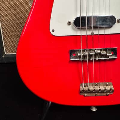1963 Vox 238 Stroller Hot Rod Red JMI Made in England image 8