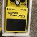 Boss SD-1 Super Overdrive with Keeley GE Mod 2010s - Yellow