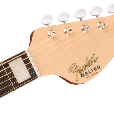 FENDER - California Vintage Malibu with Case  Gold Pickguard  Aged Natural - 0971022334 image 5