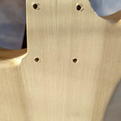 Strat HH body, Rear Routed, Poplar, unfinished image 6