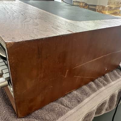 Marantz Model 4400 50-Watt Quadraphonic Solid-State Receiver 1974 - 1978 - Silver with Wood Case image 8