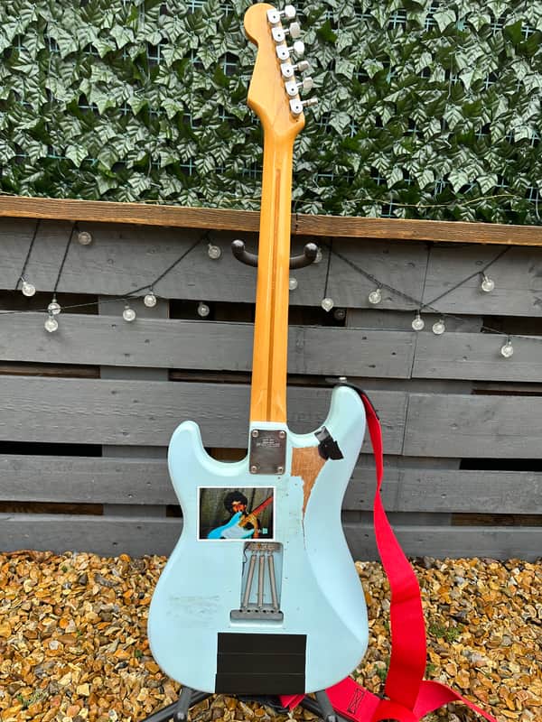 Fernandes RST Billie Joe Armstrong 'Blue' - Sonic Blue | Reverb España