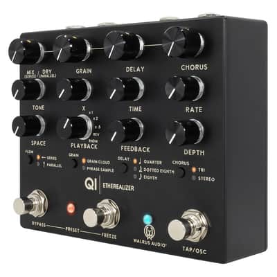 Walrus Audio Qi Etherealizer Multi Effect Pedal - Black - Open Box image 2