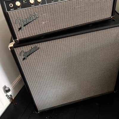 Fender Super-Sonic 22 Head & Matching Super-Sonic 4x12 Cab - Half Stack image 1