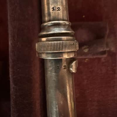1926 C.G. Conn 4H Artist Silver-Plated Tenor Trombone w/Case & Conn-Innes Mouthpiece image 9