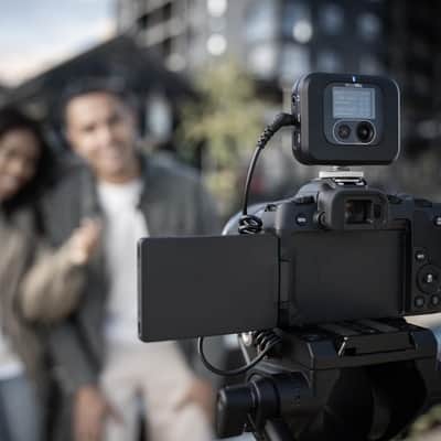 Mint Shure MoveMic Two Kit - Pro Wireless Lavalier Microphones with Camera Receiver for DSLRs, iPhone, Android, Mac & PC, 2 Bluetooth Mini Mics, 24 Hours Charge, IPX4, Portable Clip Lavs (MV-Two-KIT-Z7) image 2