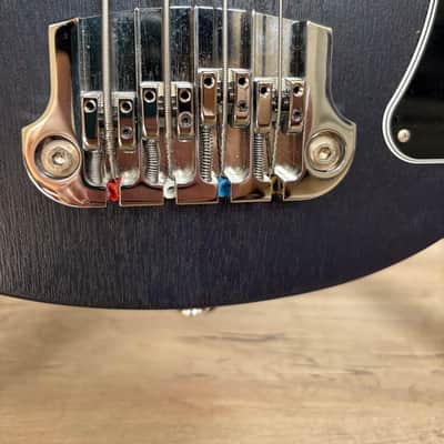Gibson Les Paul Junior Tribute DC Bass 2019 - 2024 - Blue Satin image 4