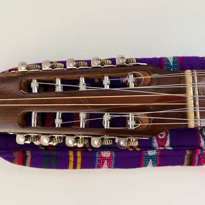 Bolivian Charango - Luthier J. Alcoba Zambrana - Naranjillo - Aguayo soft case image 16