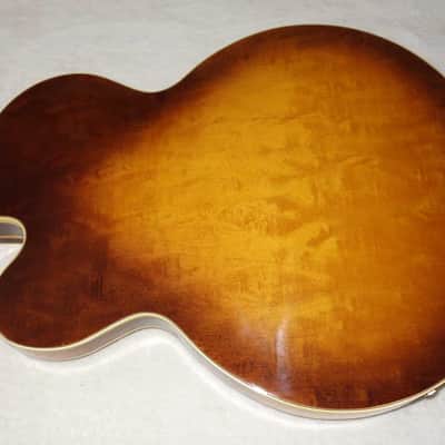 1979 Bradley Epiphone Emperor Thinline, Vintage Sunburst, High-End Matsumoku Semi Hollow image 4