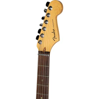 Fender American Deluxe Fat Stratocaster HSS - Crimson Red Transparent image 7