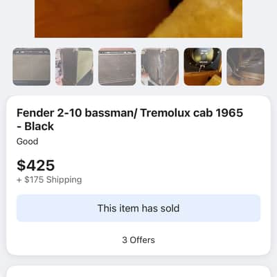 1965 Fender Bassman 2x12 Combo image 9
