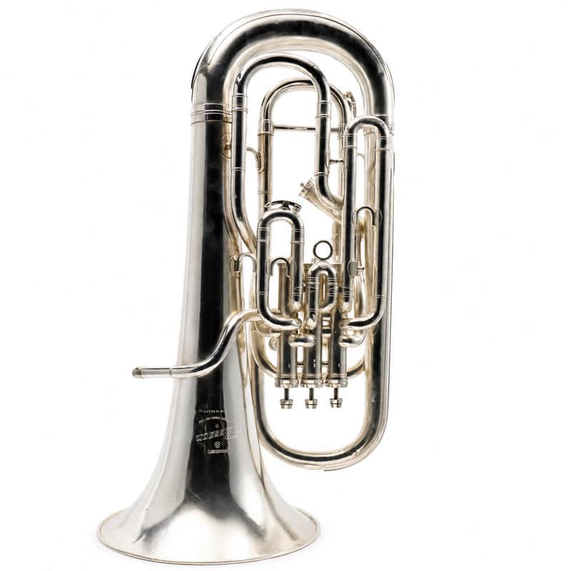 Besson Imperial Professional Euphonium in Silver Plate SN 453646 image 1