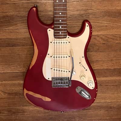 Vintage 1994 Fender Stratocaster Squier Bullet Series Rebadged as 50s Fender Road Worn image 1