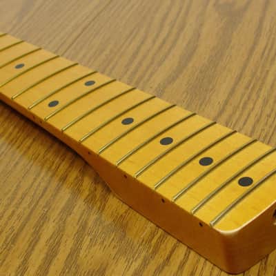 NEW Fender Lic Aged Relic Finish Tinted Maple Strat NECK Stratocaster SMVF-C image 11
