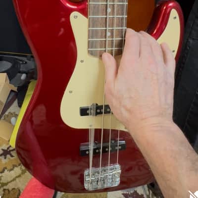 Fender Affinity J Bass 2010s - Glossy Candy Apple Red GORGEOUS FINISH! image 8