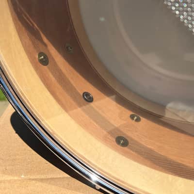 Ludwig CLUB DATE SPECIAL EDITION RUBY RED SPARKLE SNARE DRUM 2010-2019 image 3