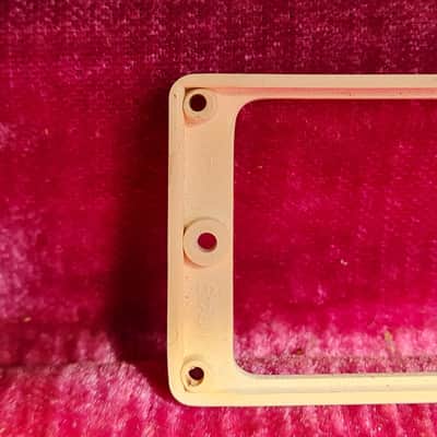 MINT 1958 Gibson Les Paul standard white pickup ring surround - ORIGINAL image 9