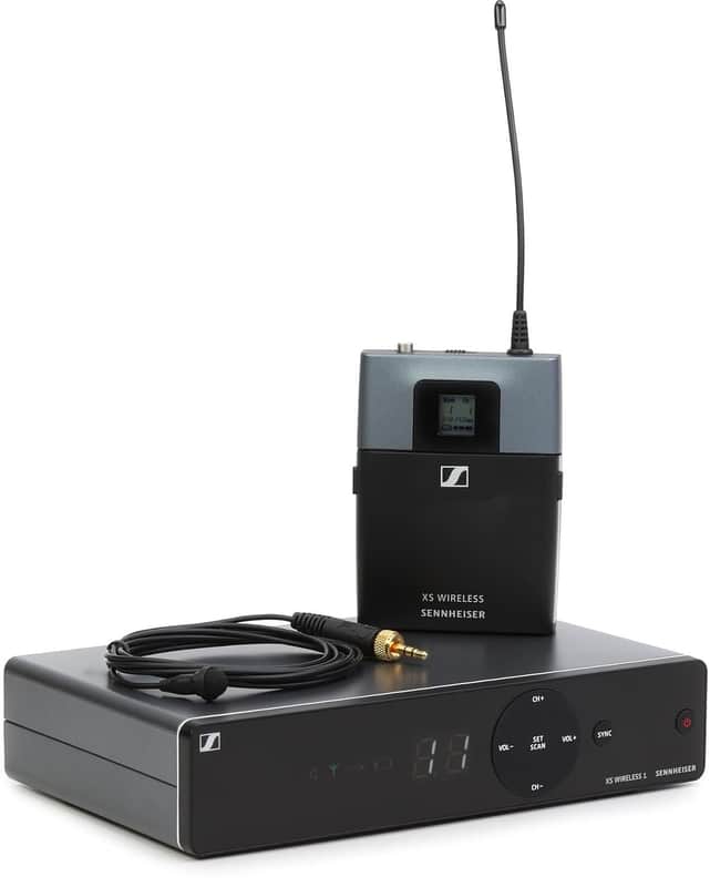 Sennheiser XSW 1-ME2-A Wireless Lavalier Presentation Set, A Band 548–572 MHz image 1