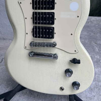 2008 Gibson SG3 Special Faded Alpine White image 1