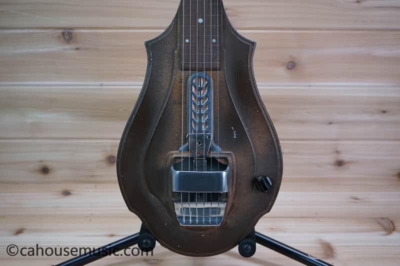Harmony Golden Jubilee Cast Aluminum Lap Steel Electric Guitar Used