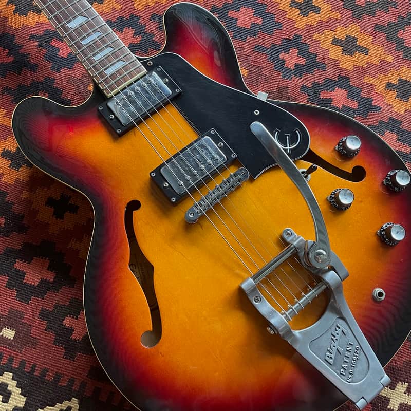 1994 – 1999 Epiphone Riviera Reissue Vintage Sunburst