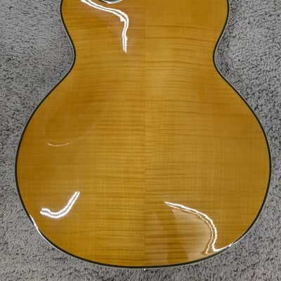 D'Angelico Excel 175 Hollow Body Electric Guitar, Natural w/Case DAE175NATCB #3 image 4