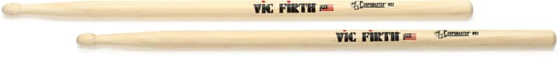 Vic Firth MS2 Corpsmaster Snare Drumsticks (2-pack) Bundle image 1