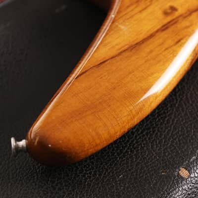1976 Travis Bean TB2000 Fretless Bass Koa Natural image 8