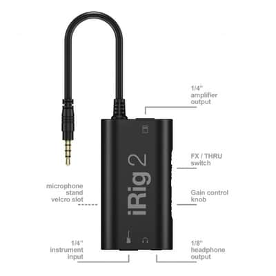 iRig 2 Digital Guitar Interface for iOS image 6