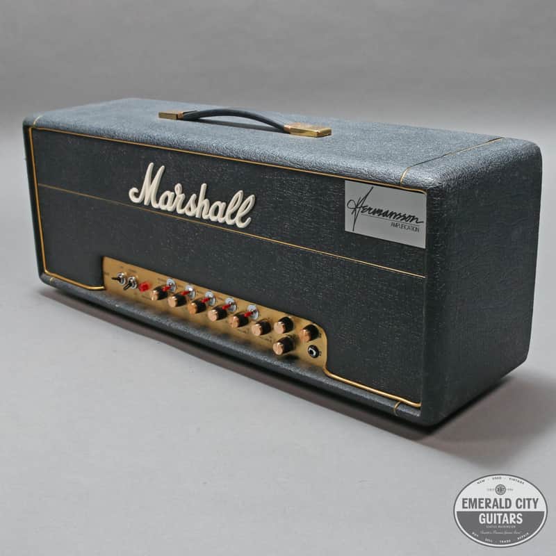 Marshall Hermansson Modded JMP Head and 2x12" cabinet image 1