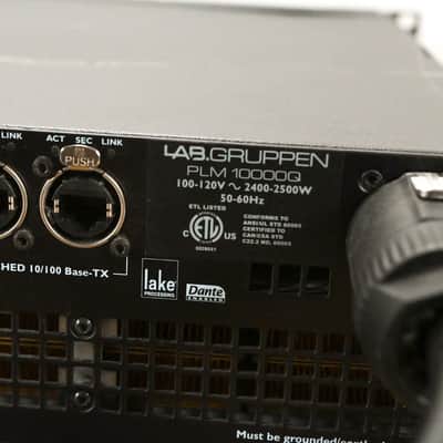 Lab Gruppen PLM 10000Q Powered Loudspeaker Management System CG0102W image 11