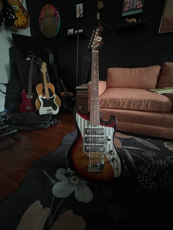 Teisco Del Rey ET-311 1960s - Sunburst image 1