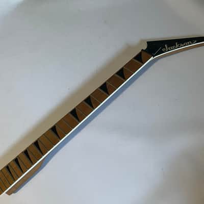 2020 Jackson JS24 DKAM JS Series Caramelized Maple Bound Guitar Neck 24 Fret Sharkfin Inlay image 1