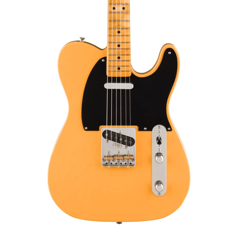 Fender 75th Anniversary Vintera Road Worn 1951 Telecaster, Butterscotch Blonde w/ Tweed HSC image 1