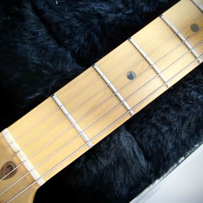 Fender American Lone Star Stratocaster HSS CAR Pearloid Guard HSS Seymour Duncan Pearly Gates Texas Specials OHSC Circa-1999-Candy Apple Red image 25