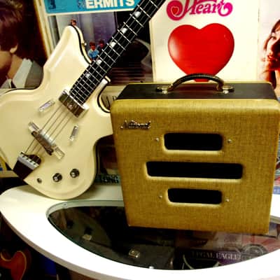 National VAL PRO "85"  1961 White. RES-O-GLAS. Extremely Rare. Great Condition. Tone image 22
