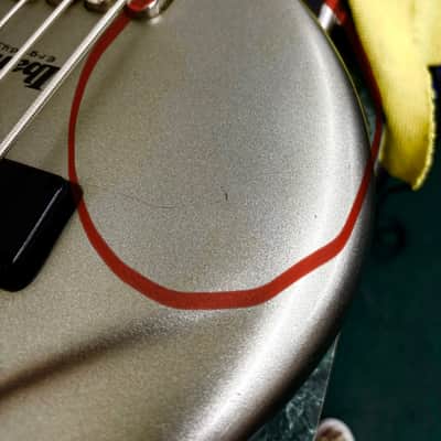 Ibanez Ergodyne EDA 905 Silver Flat 5-String image 14