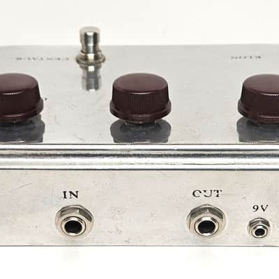 Silver Klon Centaur Professional Overdrive, Very Good Condition with Original Box and Paperwork! image 8