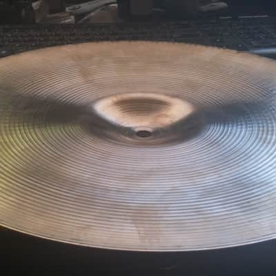 Sabian EARLY VINTAGE 14" PRE- AA Regular HI HAT CYMBALS 915 G / 1401 G / RARE BEAUTIFUL MATCHED PAIR image 10