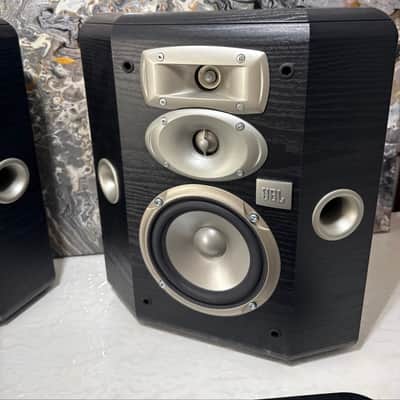 JBL L810 Studio L Series Black Bookshelf speakers Rare Home theater Left Right image 4