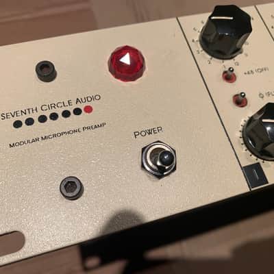 Seventh Circle Audio N72 (Neve Style) Preamp Modules (PAIR) + SCA T15 Pre’s (Pair) CH-01 Chassis image 3