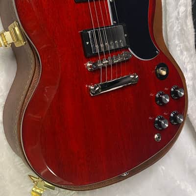 NEW ! Gibson SG Standard '61 Stop Bar - Vintage Cherry - Only 6.1 lbs - Authorized Dealer - G07249 image 6