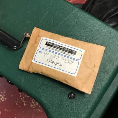 1992 Sampson Era Matchless DC30 HC30 With Matching 2x12 4x10 Cabinets Green image 20