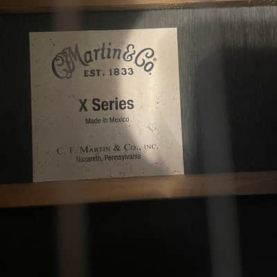 Martin X-Series GPCX2AE Macassar 2017 - 2019 - Natural image 2