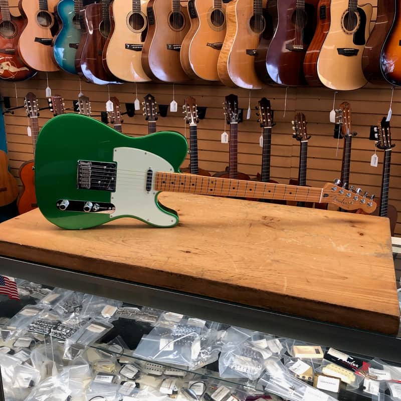 Fender Player Plus Telecaster 2023 Cosmic Jade Electric Guitar