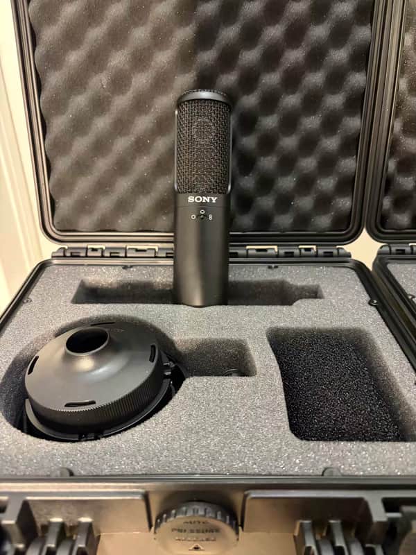 Sony C-100 Hi-Res Dual Capsule Condenser Microphone 2010s - Black image 1