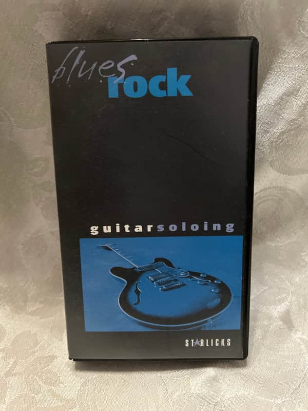 Hal Leonard Blues Rock. Guitar Soloing Instructional video VHS image 1
