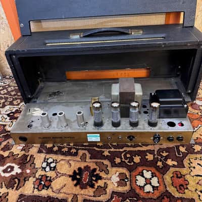 Vintage 1967 Marshall Super Bass 10,000 Series Plexi Guitar Amplifier Head 1960s image 13