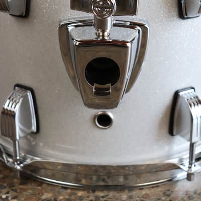 Ludwig Accent 8x10" Rack Tom Drum White Sparkle image 4
